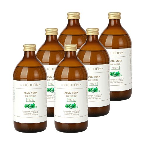 6x ALOE VERA Organic Gels