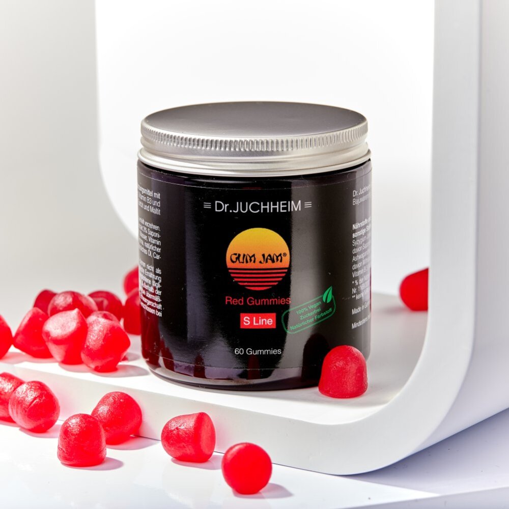 GUM JAM Red Gummies S-Line  + 1x GUM JAM SACHET GRATIS