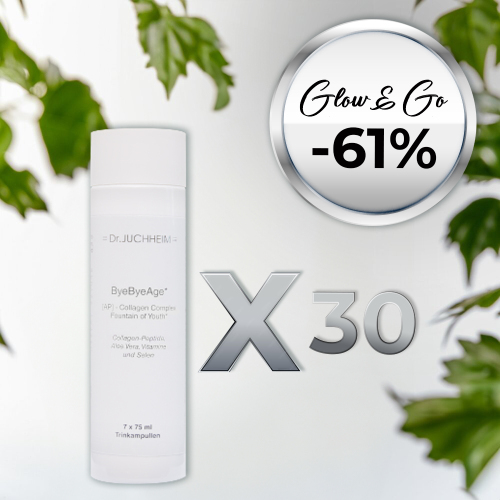 ♥ MONTHLY CURE ♥ Glow &amp; Go X30 ByeByeAge* [AP] - Collagen Complex drinking ampoules