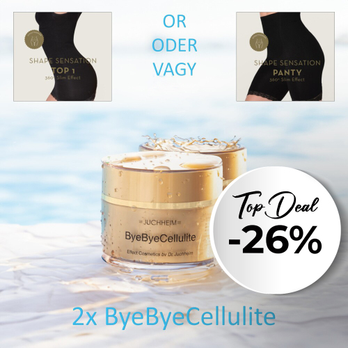 Double pack ByeByeCellulite - The Original -26% - 1x Shape Ware Panty or Top FREE of choice!