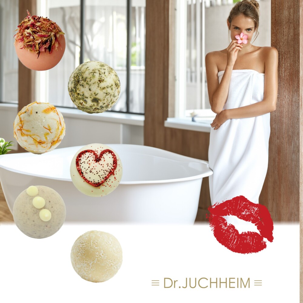 6 Organic Bath Tarts incl. 6 Organza Pouches